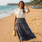 Breezy Tier Maxi Skirt