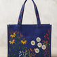 Gold Trim Floral Bag