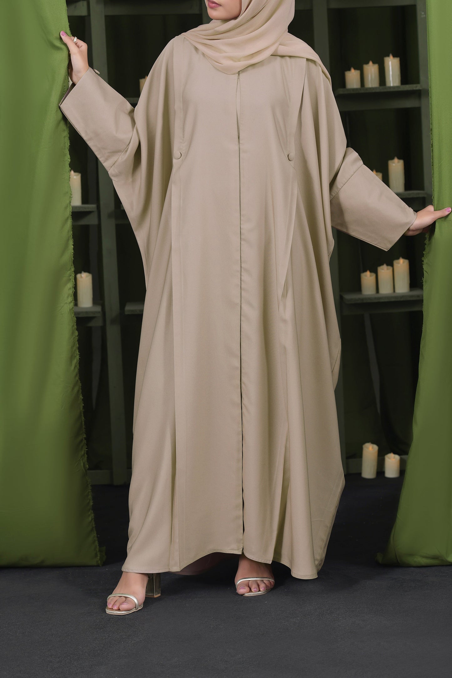 Taupe Grace Abaya