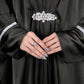 Midnight Shimmer Kaftan Abaya