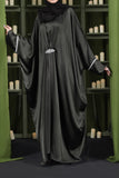 Midnight Shimmer Kaftan Abaya