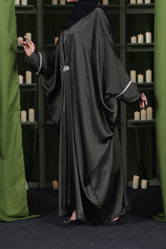 Midnight Shimmer Kaftan Abaya