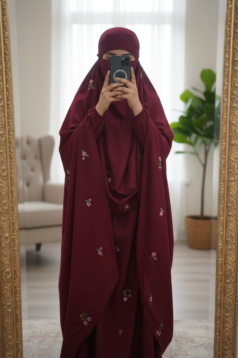 Embroidered Namaz Chaddar